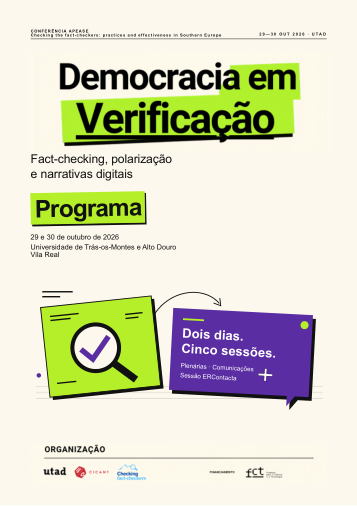Capa do Programa — Português